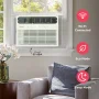 Frigidaire - 12,000 BTU 550 Sq. Ft. Smart Window Air Conditioner with Remote - White - Image 4