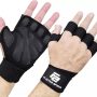 Fit Active Sports New Ventilated Weight Lifting Workout Gloves with Built-in Wrist Wraps for Men and Women - Great for Gym Fitness, Cross Training, Hand Support & Weightlifting. - Image 1