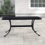 Polebridge Rectangular Metal Outdoor Coffee Table , 42'' in. W 21'' in. D - Image 6