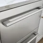 Zephyr - Presrv 24 in. 3.9 Cu. Ft. Dual Zone Refrigerator Freezer Drawers Mini Fridge - Stainless Steel - Image 2