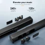 GCZ Soundbar with Subwoofer, 2.1 CH Separable Sound Bars for TV, Bluetooth/HDMI-ARC/Aux/Opt 3D Surround Sound - Image 4