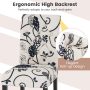 2 Pieces Tufted Dining Chair Set with Adjustable Anti-Slip Foot Pads - Image 5