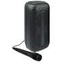 Jam Time Wireless Party Speaker with LED Light Effects and Microphone, Black - Image 5