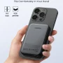 UGREEN - 5,000mAh Magnetic Power Bank, Magsafe-Compatible Portable Charger for iPhone 17/16/15/14/13/12 Series - Black - Image 3