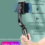 Handheld Gimbal Smartphone Bluetooth Handheld Stabilizer with Tripod Selfie Stick Folding Gimbal for Smartphone Xiaomi iPhone - Image 1