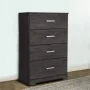 Ashley Furniture Belachime Four Drawer Engineered Wood Chest in Black - Image 2