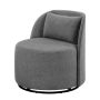 Better Homes & Gardens Juliet Modern Arch Swivel Accent Chair, Gray - Image 6