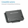 USB 3.0 to IDE & SATA Converter External Hard Drive Adapter Kit 2.5"/3.5" Cable - Image 3