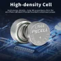 PKCELL 30 Pack LR44 AG13 357 303 SR44 Battery 1.5V Button Cell Batteries - Image 4