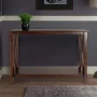 Winsome Xola X-Panel Console Table, Cappuccino Finish - Image 2