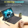 2024 Newest Android 13 Tablet 10 Inch, 12GB RAM 128GB ROM/1TB Expandable Tablet PC, 2 in 1 Tablets with Keyboard, Quad-Core 2.0GHz CPU HD Screen, Google Certified 5G WiFi 6 BT 5.0, 8MP Camera Tableta - Image 2