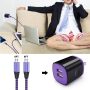 Samsung Dual USB Wall Charger with Micro USB Cable for Galaxy J7V/J8, J7 Crown/Prime/Star/Sky Pro/Refine, S7/S6 Plus/Edge/Active - Image 6