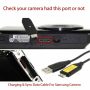 USB DC Battery Charger Data SYNC Cable Cord Lead for Samsung SH100 SL105 SL102 - Image 2