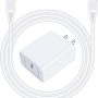 Pixel 10 9a 8 Fast Charger for Google Pixel 10a 10 Pro Fold 9a 9 Pro XL 8a 8 Pro 7a 7 6a 6 5a 5 4a 4XL 3a 3,20W Fast USB C Wall Charger PD Power Adapter with 6ft Type C to C Cable for Samsung S26 S25 - Image 1