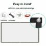 Portable Foldable Projector Screen 16:9 HD Outdoor Home Cinema Theater 3D Movie - Image 5