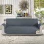 Sanmadrola 100% Waterproof Sofa Cover Non Slip Couch Cover Machine Washable Slipcover Leakproof Furniture Protector for Dogs Kids Pets, Dark Gray, Sofa - Image 6