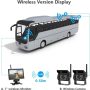 EVERSECU 2pcs Wireless Vehicle Backup Cameras Plus 7" Monitor Parking Assistance System for RV/SUV/Van/Pickup/Truck/Trailer Rear/Side/Front View System Switchable - Image 4