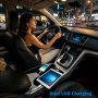 LIHAN 2 USB Car Charger,12V/24V Voltage Meter, Silver | Cigarette Lighter USB Adapter with LED Voltage Meter, 12V/24V Car Charger compatible for iPhone, Samsung, iPad, GPS, Dash Cam - Image 2