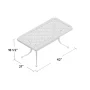 Polebridge Rectangular Metal Outdoor Coffee Table , 42'' in. W 21'' in. D - Image 4