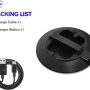OLAIKE Battery Charger Station for Ring-Doorbell 2/3/4, Stick Up Cam, Spotlight Camera & Stick Up Cam Indooor and Outdoor (NO Batteries), Type2 - Image 6