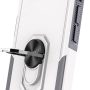 SaharaCase - Raider Series Heavy Duty Kickstand Case for Apple iPhone 16e - Fossil White - Image 2