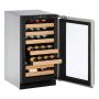 U-Line - Wine Captain 31-Bottle Built-In Wine Cooler - Stainless Steel - Image 3