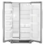 Maytag - 36 in. Wide 25 cu. ft. Side-by-Side Refrigerator with Humidity-Controlled FreshLock Crisper - Fingerprint-Resistant Stainless Finish - Image 2