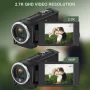 MARVUE Video Camera Camcorder 2.7K 50MP 16X Zoom Vlogging Camera for YouTube - Image 2