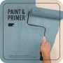 1 gal. BEHR ULTRA #S470-4 Dolphin Blue Eggshell Exterior Paint & Primer - Image 2