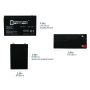 12V 7.2AH SLA Replacement Battery for Leoch LP12-7.0 - Image 5