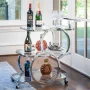Antu 3-Tier Mobile Home Service Bar Cart - Image 5