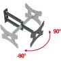 Ktaxon Full Motion TV Wall Mount Swivel Bracket 13 26 32 40 42 47 50 55 Inch LED LCD Display - Image 4