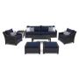 Fionnula 7 Pieces Rattan Sunbrella® Sofa Seating Group with Cushions - Image 5