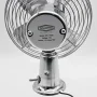 12V Metal Truck or Bus Fan w Dash Mount Vintage Chrome Look 2-Speed Electric Cooling Fan for Vehicles RP-1179 - Image 3