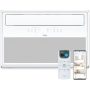 TCL - 550 Sq. Ft. 12,000 BTU Smart Inverter Window Air Conditioner with Supplemental Heat Function - White - Image 1
