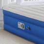 Plushaire 15 in. Twin Raised Air Mattress, Built-In Pump, Cooling Pillowtop Comfort - Image 3