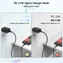 Type C Charger Fast Charging, 2-Pack 45W USB C Android Charger Block, Phone Super Fast Charger with 6.6FT Cable Compatible with Samsung Galaxy S26/S25/S24/S23 Plus/Ultra - Image 2