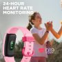 BIGGERFIVE Vigor Kids Fitness Tracker for Girls & Boys Ages 5-15, Black IP68 Waterproof, Pedometer, Activity Tracker with Heart Rate & Sleep Monitor, Calorie & Step Counter Watch - Image 4