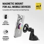 Scosche - MagSafe / Popsocket Compatible Window / Dash Mount for Mobile Phones - Black - Image 3