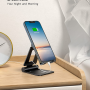 Soporte Para Celular Adustable Y Plegable Con Base Para Teléfonos Y Tabletas - Image 2