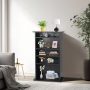 36" H Multimedia Storage Cabinet DVD Rack Book Shelf Organizer Stand Audio Tower - Image 5