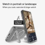 ZAGG - Crystal Palace Snap Case with Kickstand for Samsung Galaxy S26 Ultra - Clear - Image 3