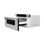 ZLINE - Autograph 30 in. 1.2 cu. ft. Built-in Microwave Drawer and Polished Gold Helix Handle - Stainless Steel - Image 3
