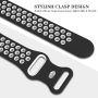 Gleiven Compatible with Apple Watch Band 38mm 40mm 41mm 42mm 44mm 45mm,Breathable Soft Silicone Sport Replacement Strap Women Men For iWatch Series 7/6/5/4/3/2/1/SE - Image 6
