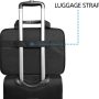 KROSER Laptop Bag 15.6 Inch Laptop Briefcase Laptop Messenger Bag Water Repellent Computer Case Laptop Shoulder Bag Durable Tablet Sleeve with RFID Pockets for Business/College/Women/Men-Black/Blue - Image 5