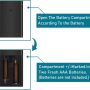 CtrlTV Remote for Sony Bravia Smart Remote and Sony Bravia UHD Crystal 4K Smart HDR OLED TVs LCD LED HDTV RMT-TX100U with Netflix XBR KDL Series - Image 4