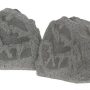 Sonance - RK63 - Rocks 6-1/2" 2-Way Outdoor Speakers (Pair) - Granite - Image 1