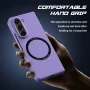 Elegant Choise Case for Samsung Galaxy Z Fold 5 5G Shockproof Magnetic Phone Cover, Purple - Image 6