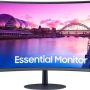 Samsung - S39C 32" FHD 75Hz Curved Monitor (HDMI) - Black - Image 1