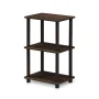 Furinno 16107WN/BR Turn-N-Tube Ladder Space Shelf, Walnut/Brown - Image 6